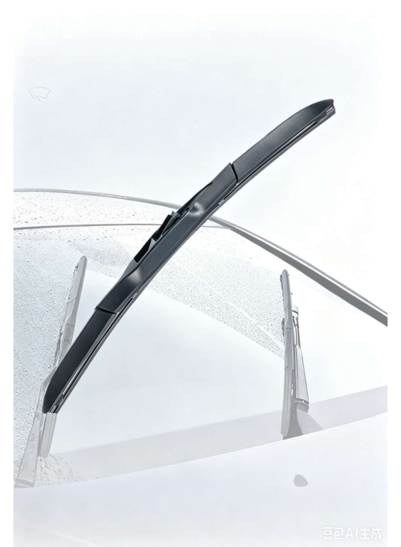 Universal U-type wiper blade, 14 inches (350 mm) - quiet and scratch-resistant windshield wiper for cars - Image 2