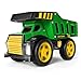 John Deere 16 Steel Dump Truck Realistic Lights Sounds Heavy Duty Metal Truck Bed Extra Large Wheels Rugged Construction Vehicle Toy for Kids Ages 3 Indoor and Outdoor Play - Image 2