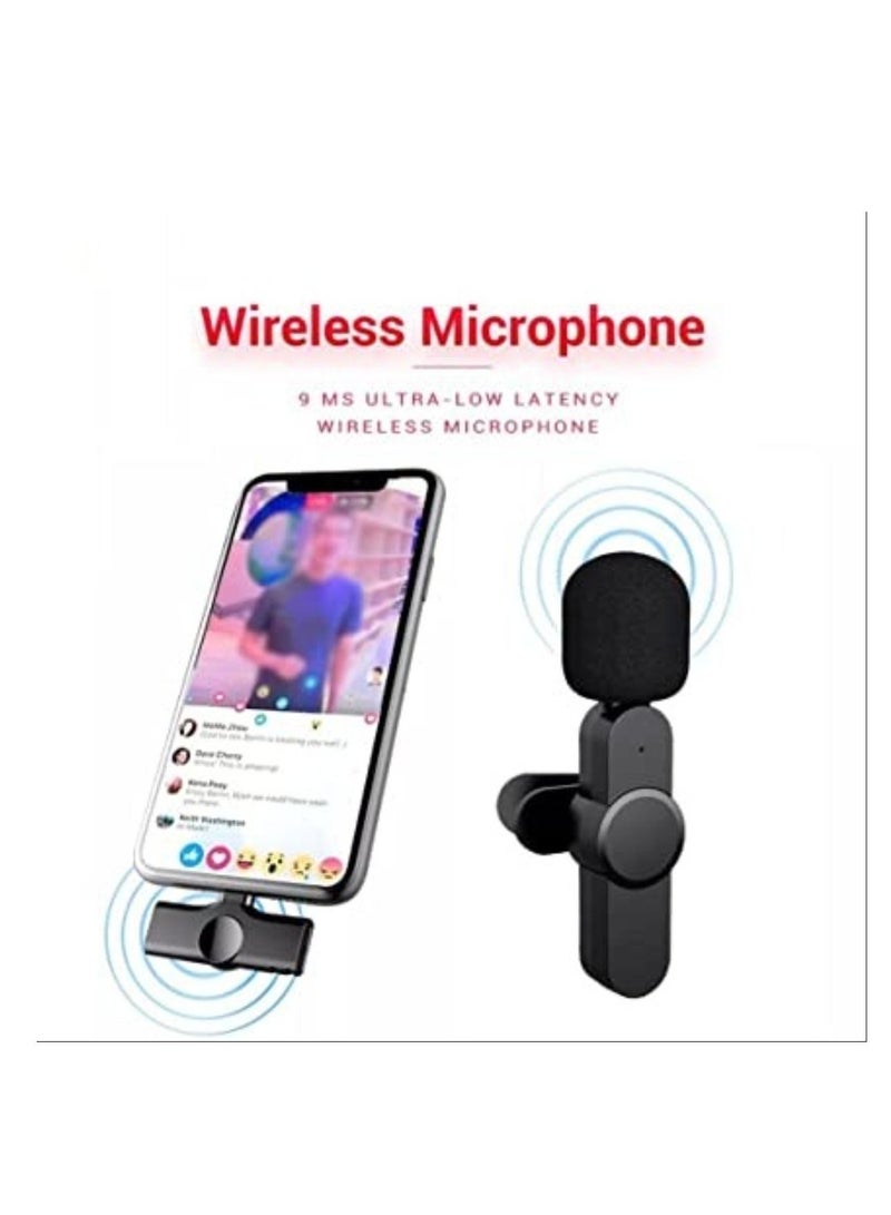 2 in 1 iphone or type-c Wireless Lavalier Microphone For IPhone, Plug Play, Portable Audio Video Recording Mic for Youtube, Live Stream, Vlog, Interview, Laptops PC - Image 3
