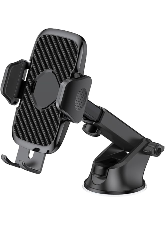 Excefore Car Phone Holder, Phone Holder For Cars 4-In-1 Car Phone Holder, For Dashboard & Air Vent & Windshield, Car Phone Mount Cradle 360° Rotation, With All 4.0''-7.0'' Cell Phones - Image 1