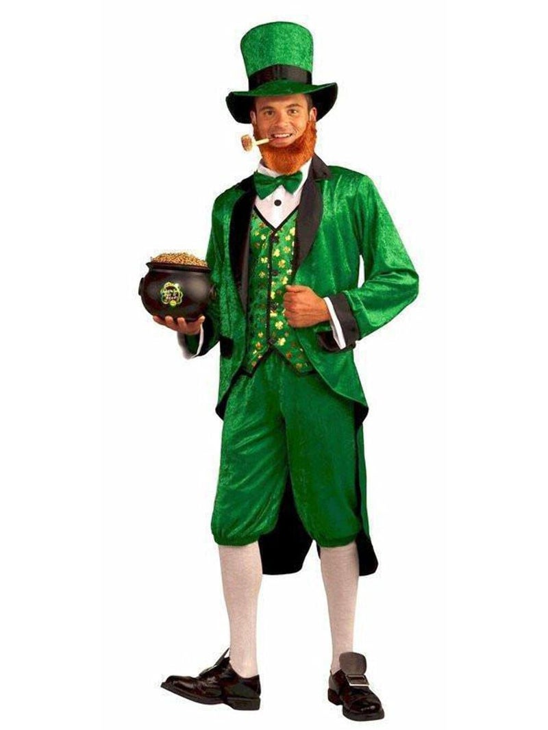 Rubies Mr. Leprechaun Costume for Adults, Men's Standard Green - Image 3