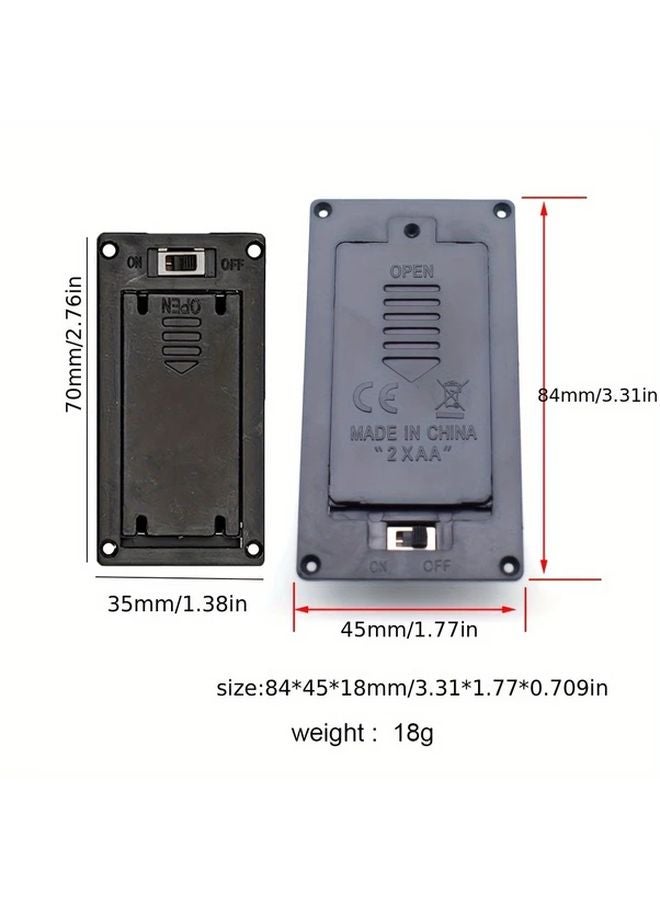 White No 5 Battery Box With Switch Spring Plate 10pcs LED Copper Wire Lights For Handicrafts - Image 3