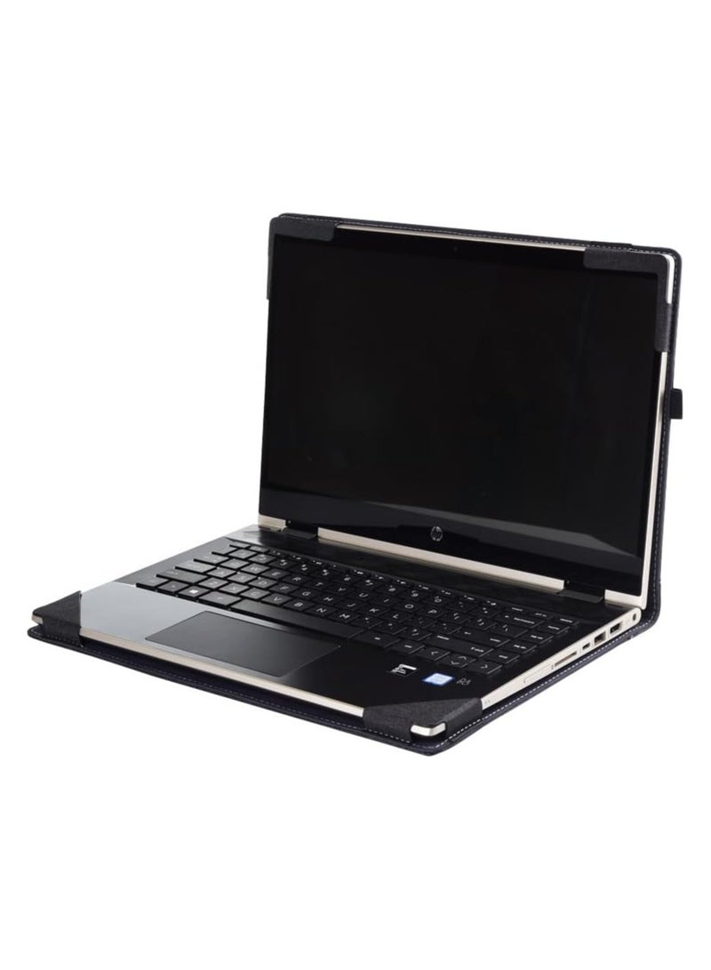 Protective Cover Case Compatible with HP Pavilion X360 14 14S CR 14-dh 14m-dw 14m-cd 14s-cr 14-cd Series Laptop Sleeve PU Leather Protective Skin Notebook Cover - Image 4