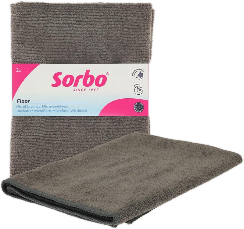 Sorbo Microfibre Floor Cloth - Large, Streak Free, Super Absorbent, Multi-Purpose Cleaning Cloth (50 cm x 60 cm) - Image 1