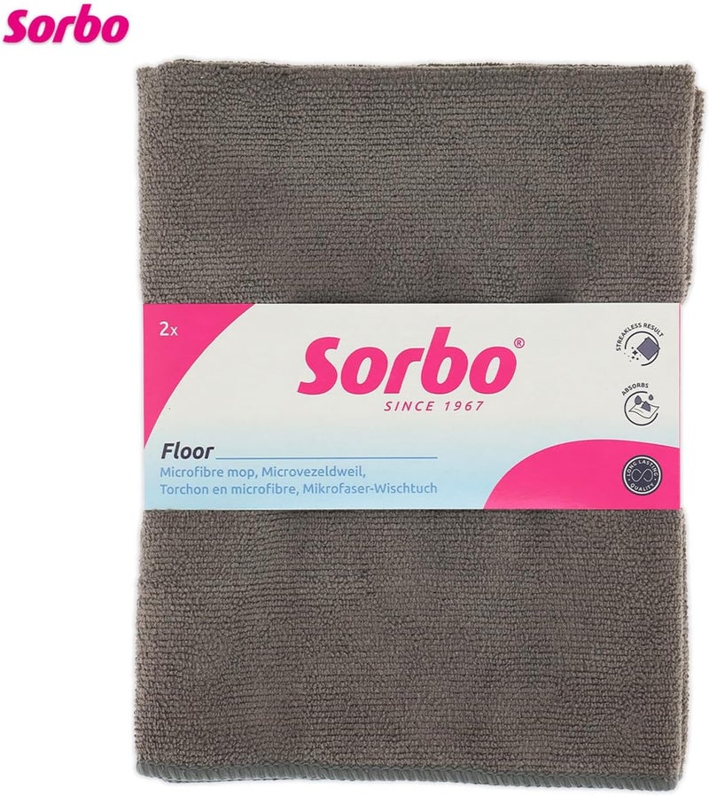Sorbo Microfibre Floor Cloth - Large, Streak Free, Super Absorbent, Multi-Purpose Cleaning Cloth (50 cm x 60 cm) - Image 4