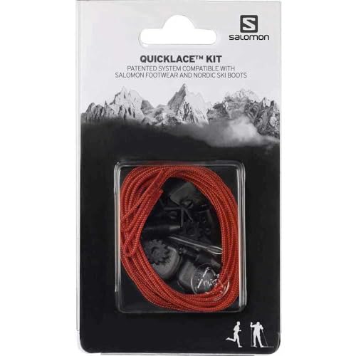 Salomon Unisex Replacement Laces Trail Running Shoe, Red, One Size Men - Image 5
