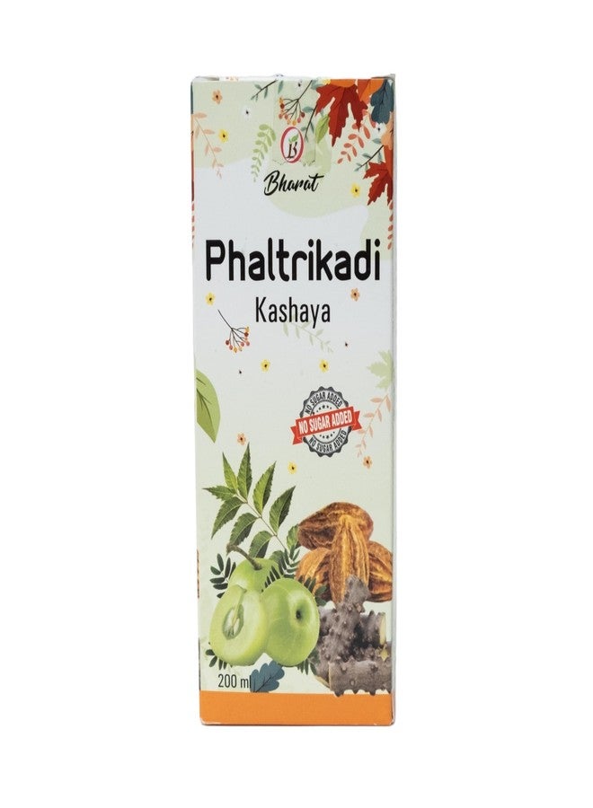 BHARAT AYURVEDIC AUSHDHALAYA Phaltrikadi Kashaya 200ML pack of 2 - Image 1