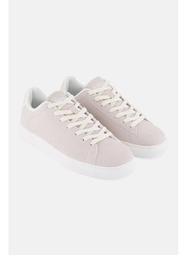 Algspar Men Lace Up Casual Shoes, Light Grey  - Image 1