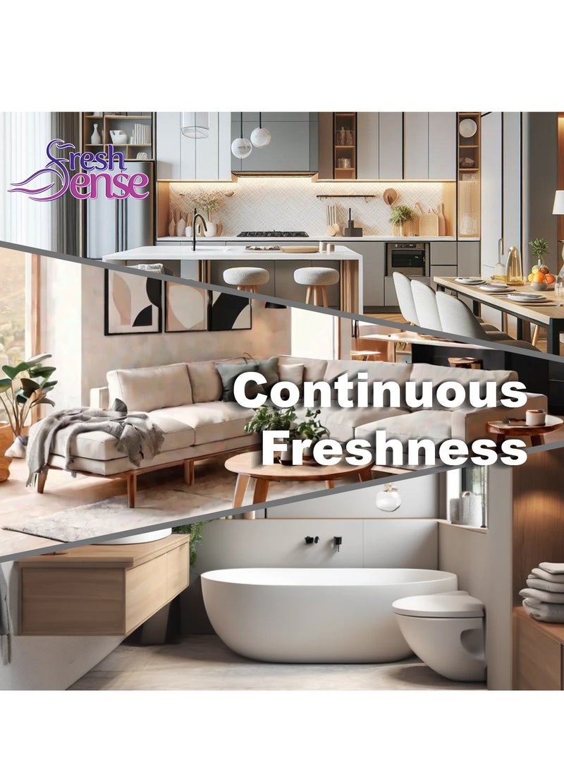 Fresh Sense COOL ICE Refill - PACK of 12 x 260ml - Automatic Spray Auto Spray Air Freshener for Home Bathroom Toilet Office Neutralizes Bad Odors FRESH SENSE - Image 3