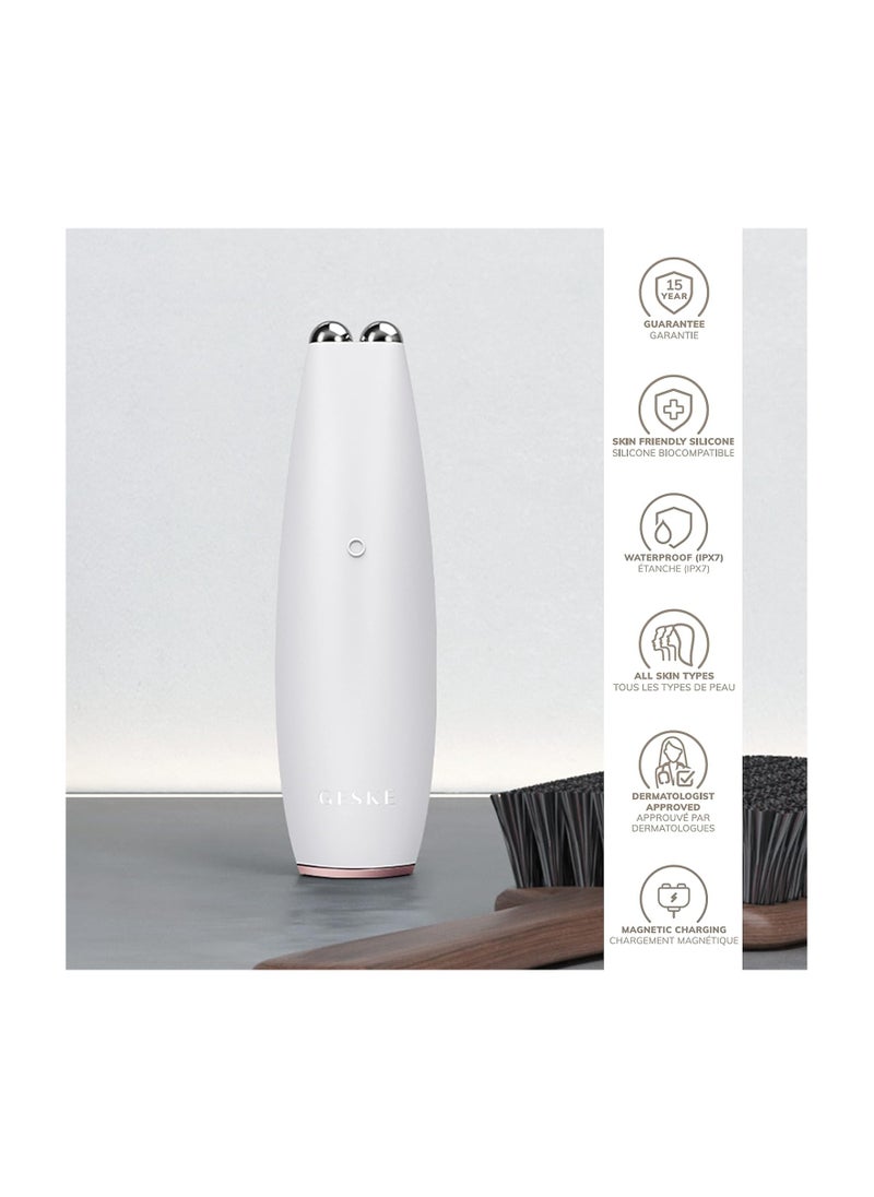 GESKE SmartAppGuided MicroCurrent Face-Lift Pen | 6 in 1 | Anti-aging device | Instant face lift | Skincare tool | Remove wrinkles for firm & youthful skin | Advanced smoothing facial firmer - Starlight  - Image 5