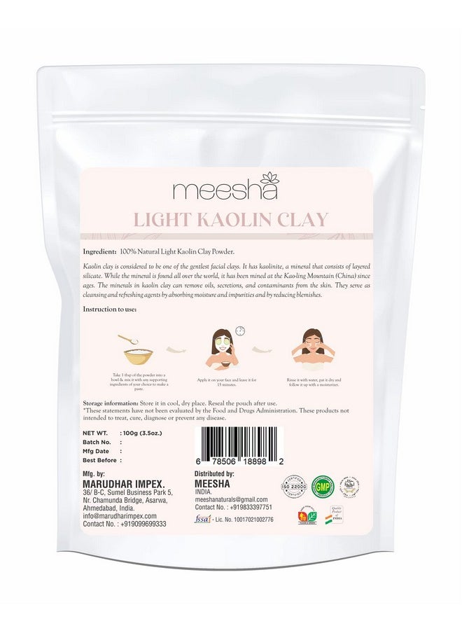 meesha - Light Kaolin Clay Powde R - Image 1