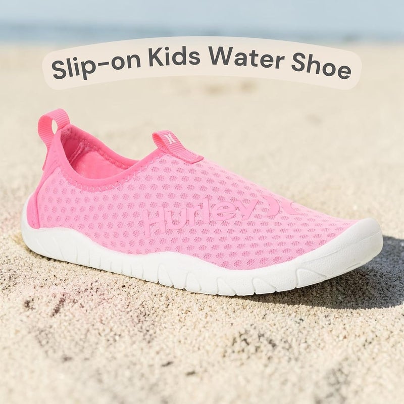 Hurley Kids Water Shoes Quick-Dry Breathable Slip-On Aqua Socks for Boys and Girls with Flexible Sole for Beach, Pool, Splash Pad & Summer Outdoor Play, for Little and Big Kids - Image 2