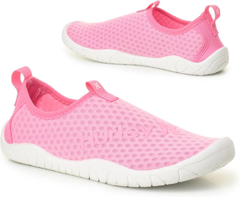 Hurley Kids Water Shoes Quick-Dry Breathable Slip-On Aqua Socks for Boys and Girls with Flexible Sole for Beach, Pool, Splash Pad & Summer Outdoor Play, for Little and Big Kids - Image 1
