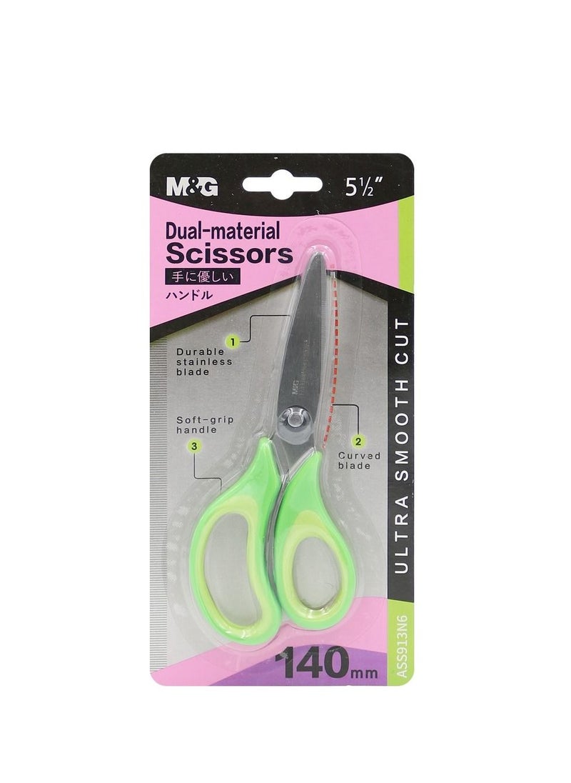 M&G Chenguang Children's Metal scissors Dual-material 140mm - No:ASS913N6