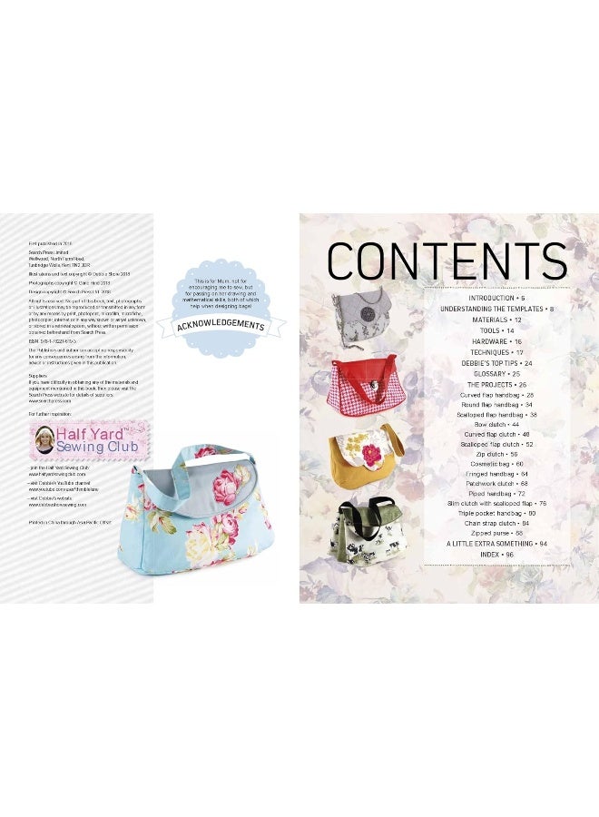 The Build a Bag Book: Occasion Bags (paperback edi: Sew 15 stunning projects and endless variations  - Image 4