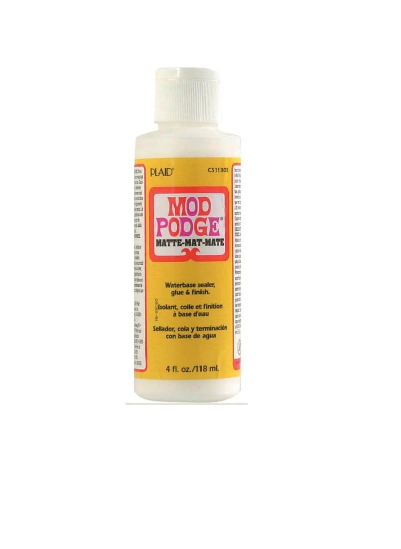 Mod Podge Mod Podge Matte Finish 4oz  - Image 1