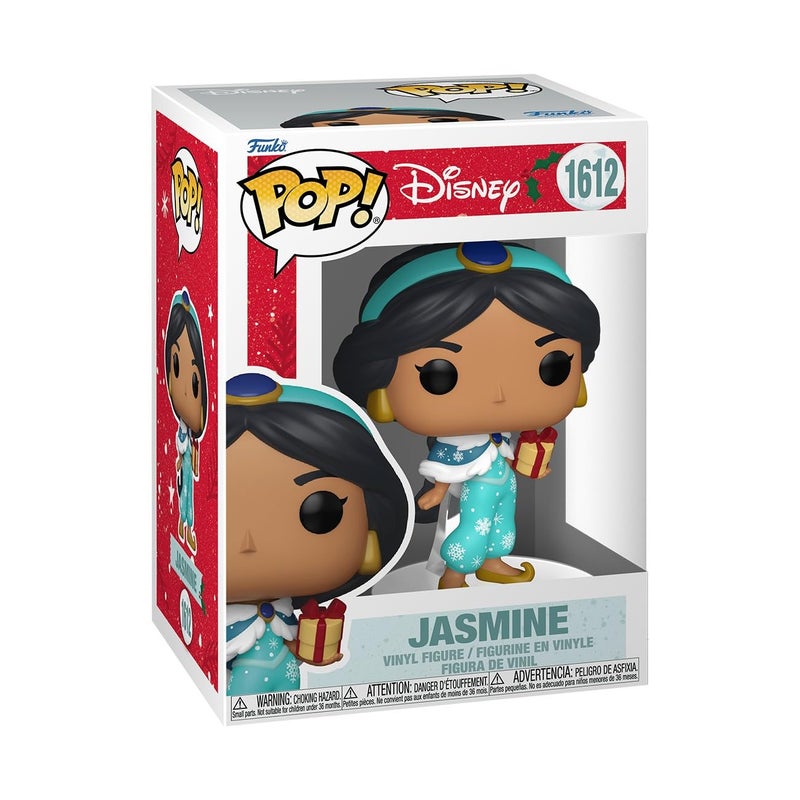 Funko POP! Disney Aladdin Jasmine (Winter Outfit) Vinyl Figure (10.2 cm) - Image 1