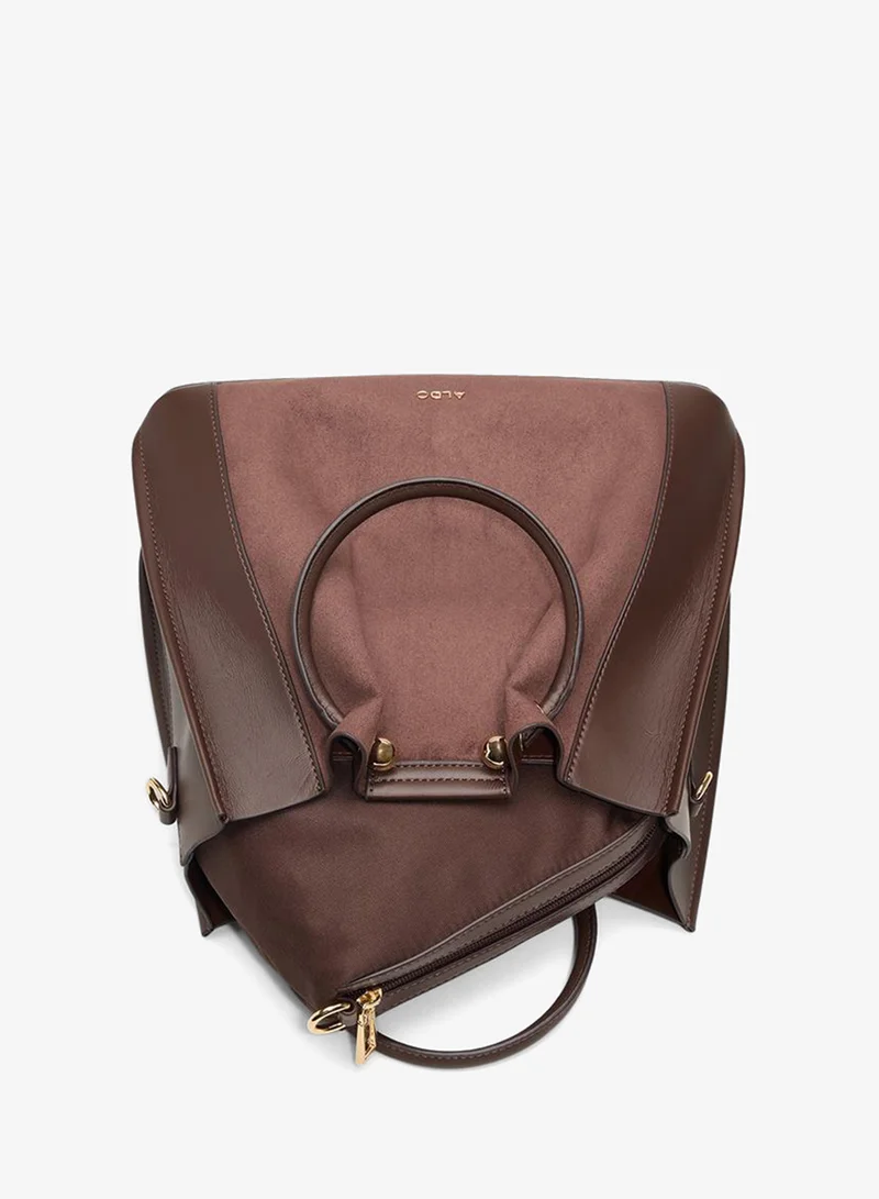 Aldo  Maxia Ladies Brown Satchel Bag for Women | Best Price UAE