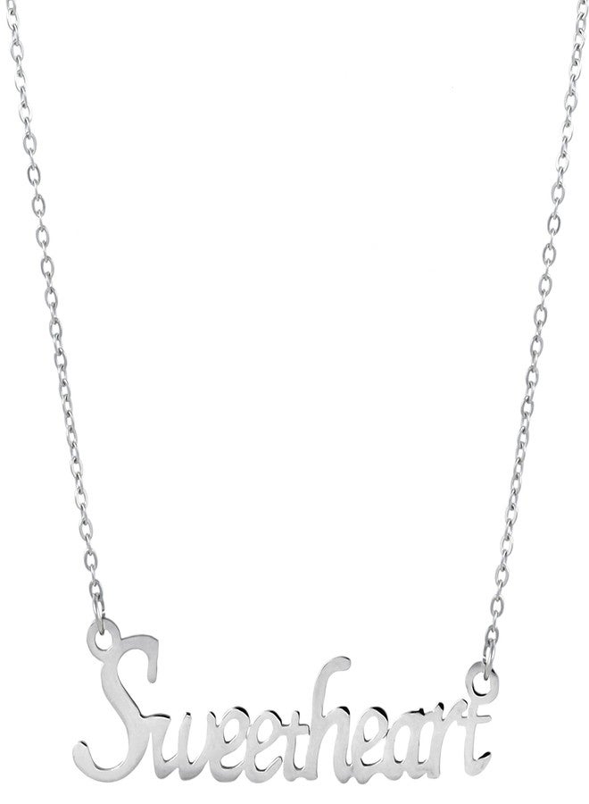 Thrillz Delicate Valentine Special Sweetheart Pendant For Women and Girls Couple Gift Pendant For Girlfriend Fashion Jewellery - Image 1