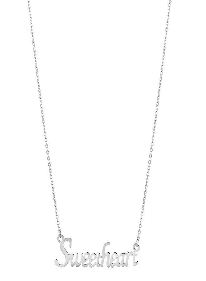 Thrillz Delicate Valentine Special Sweetheart Pendant For Women and Girls Couple Gift Pendant For Girlfriend Fashion Jewellery - Image 4