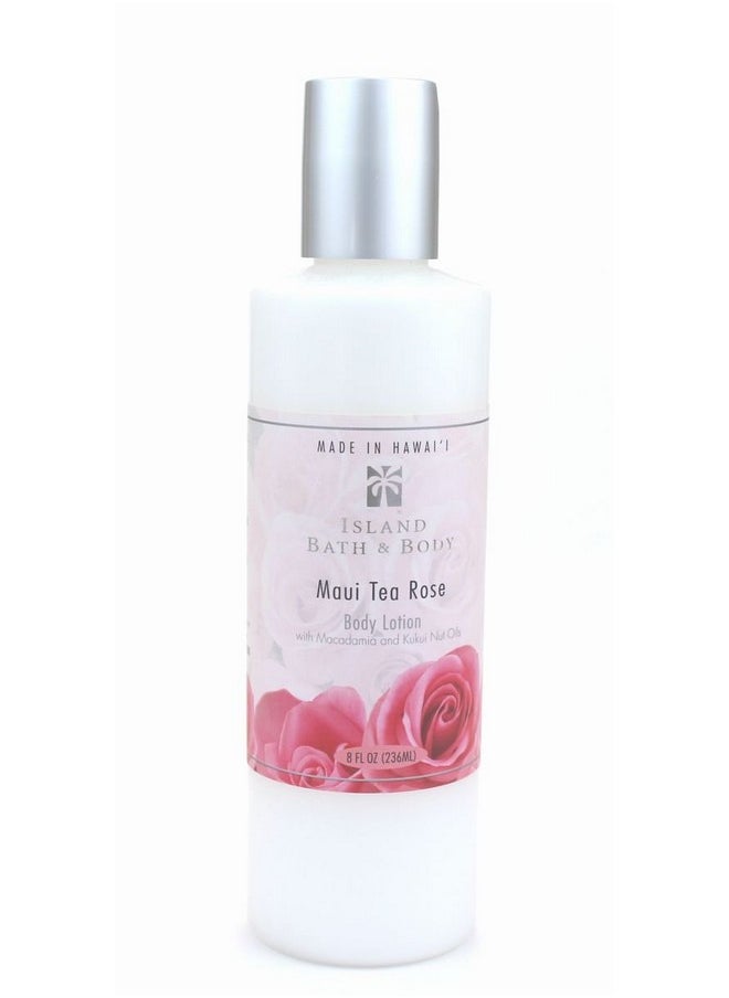 genius.nn Island Bath & Body Maui Tea Rose Body Lotion 8 Fl. Oz. 