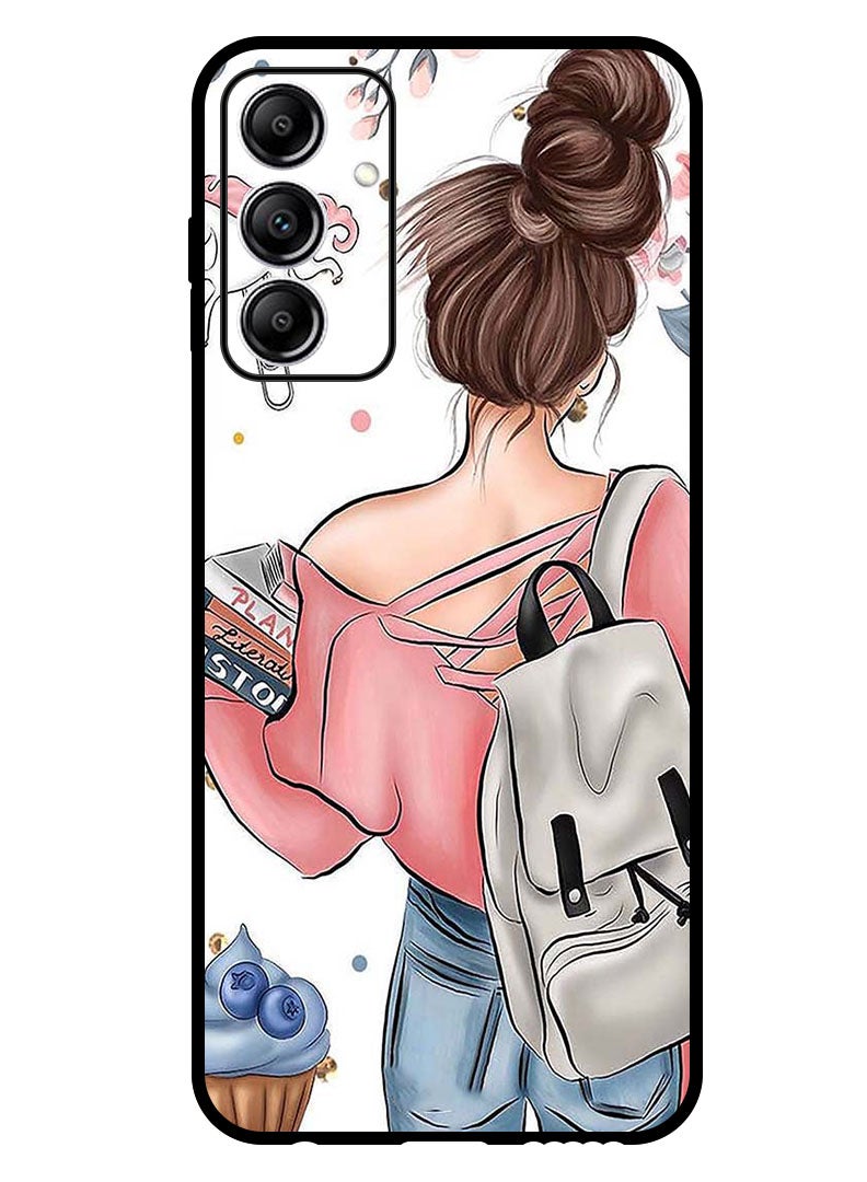Theodor Protective Case Anti Scratch Shock Proof Bumper Cover For Samsung Galaxy A15 School Girl - Image 1