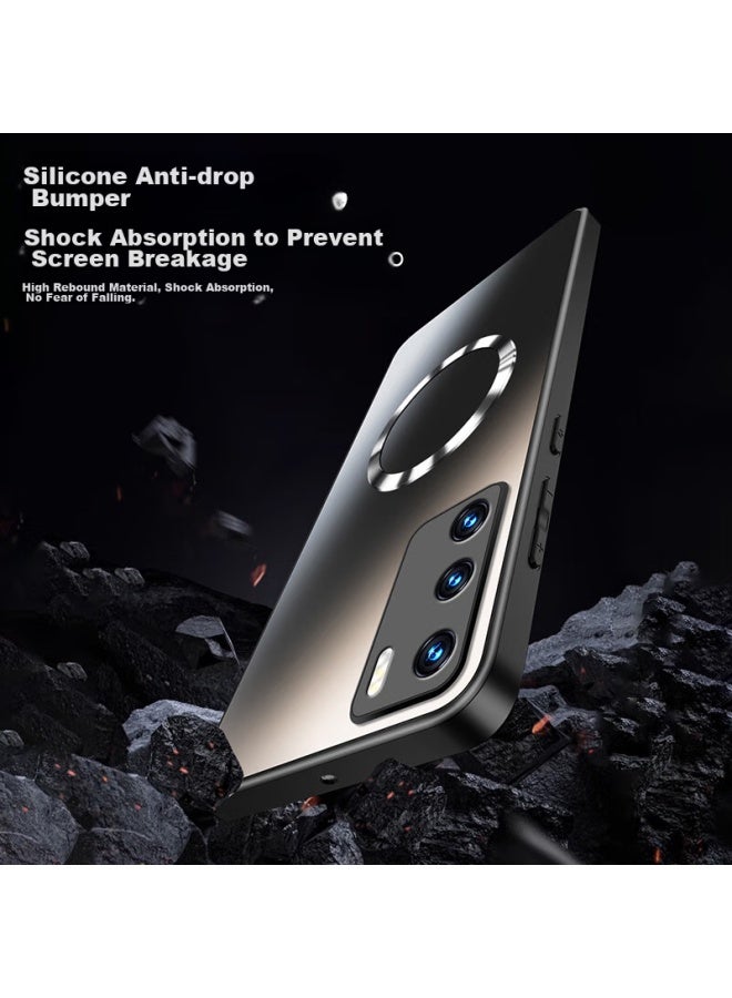 Neyaa Nai Xiao Ya Case For Huawei P40, P40 Protective Cover, Magnetic Charging, Ultra-thin Frosted Full Protection, Shockproof, For Men And Women, Sapphire Blue - Image 3