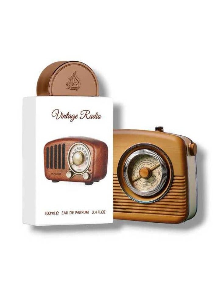 Lattafa PRIDE Vintage Radio Eau de Parfum - 100ml | A Luxury Fragrance for Men and Women - Image 3