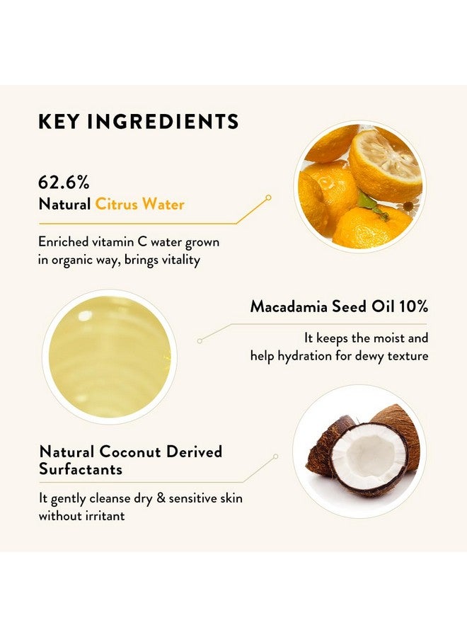 SIORIS Cleanse Me Softly Milk Cleanser Vegan Daily Gentle Skin Cleanser Natural Citrus 62.6% Water Macadamia Seed Oil Cleansing Milk For Dry And Sensitive Skin - Image 2