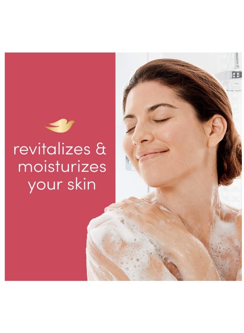 دوف صابون تجميل مُنعش (90 غرام) برائحة الرمان و اللويزة الليمونية مع كريم مرطب لبشرة مشرقة، تنظيف لطيف وتغذية عميقة - Image 3