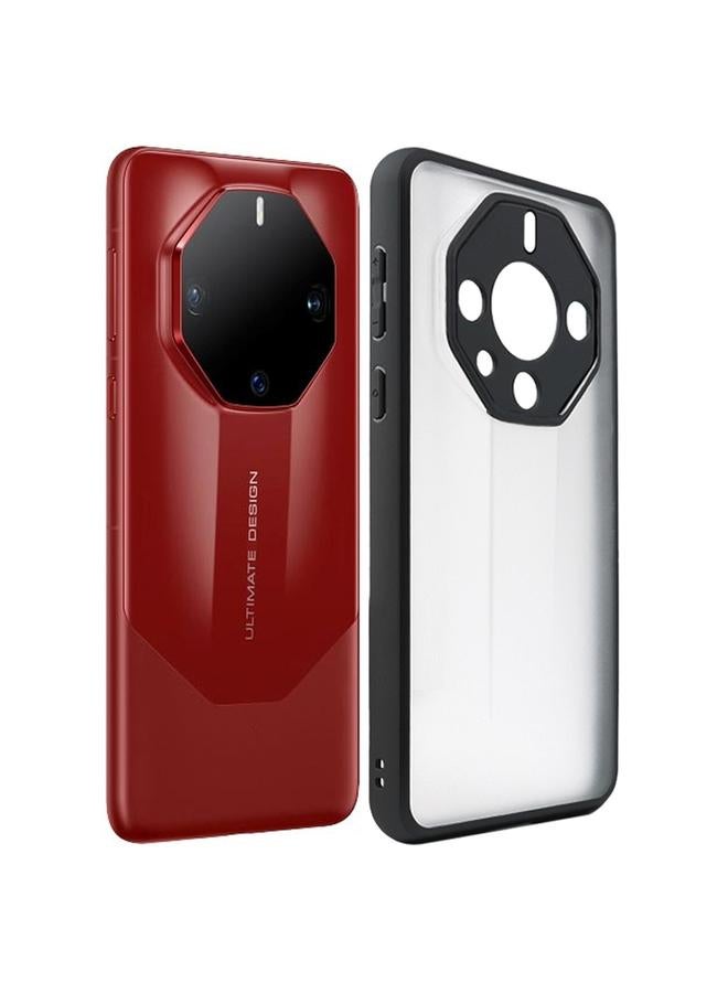 S-TOP Case For Huawei Mate 60 RS Ultimate Frosted TPU + Transparent PC Phone Case - Image 1