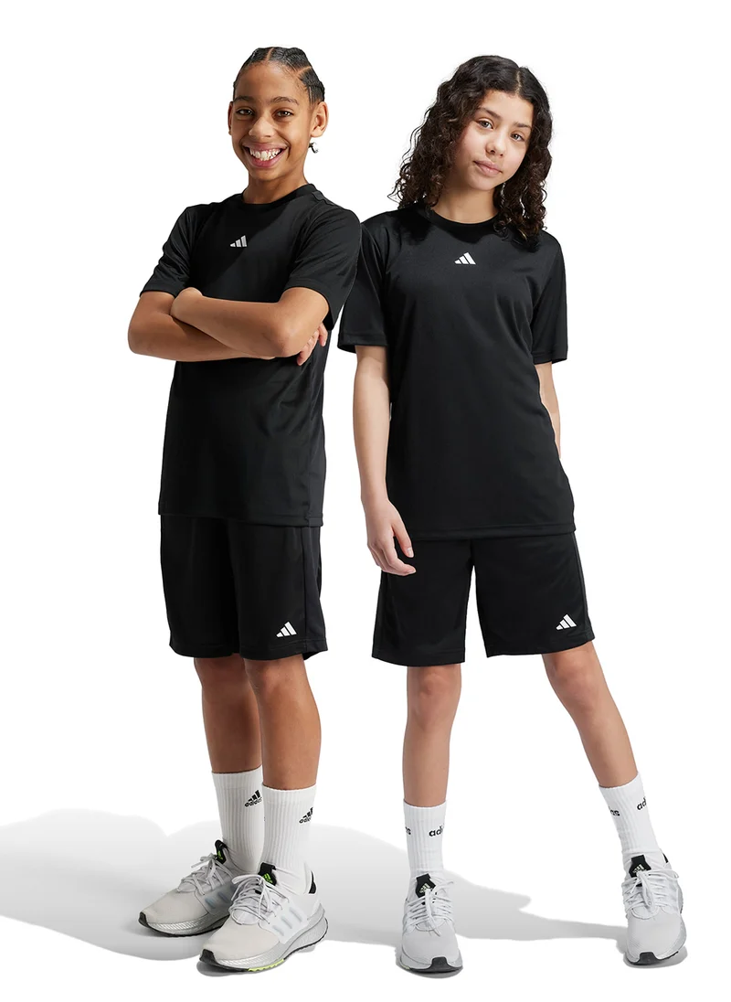 Adidas Youth Training Essential Logo Regular Fit Shorts