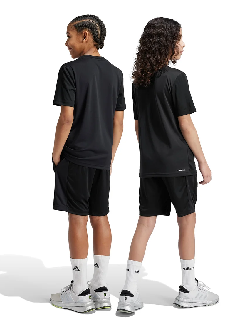 Adidas Youth Training Essential Logo Regular Fit Shorts