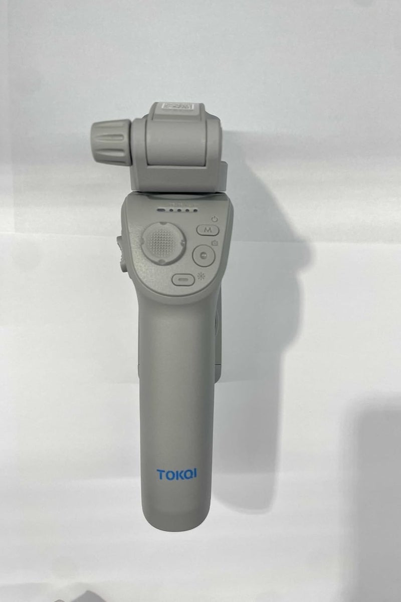 TOKQI مثبت جيمبال للهواتف الذكية TOKQI M01 ثلاثي المحاور – خفيف الوزن، قابل للطي، مع تثبيت سلس وتتبع ذكي لتسجيل الفيديوهات المحمولة بجودة احترافية - Image 3