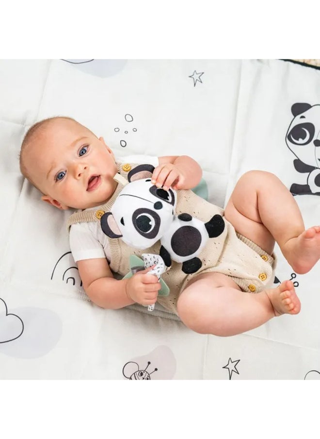 Tiny Love Tiny Love - Black And White Decor Panda Take Along Rattle Toy  - Image 2