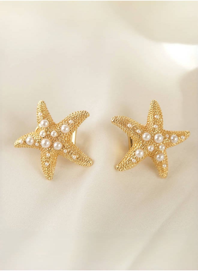 Starfish-shaped Pearl Studs - pzsku/ZE796C9FFEF23836BB4BFZ/45/_/1725895739/50bed3da-963a-4efb-86b2-45afabc190d6