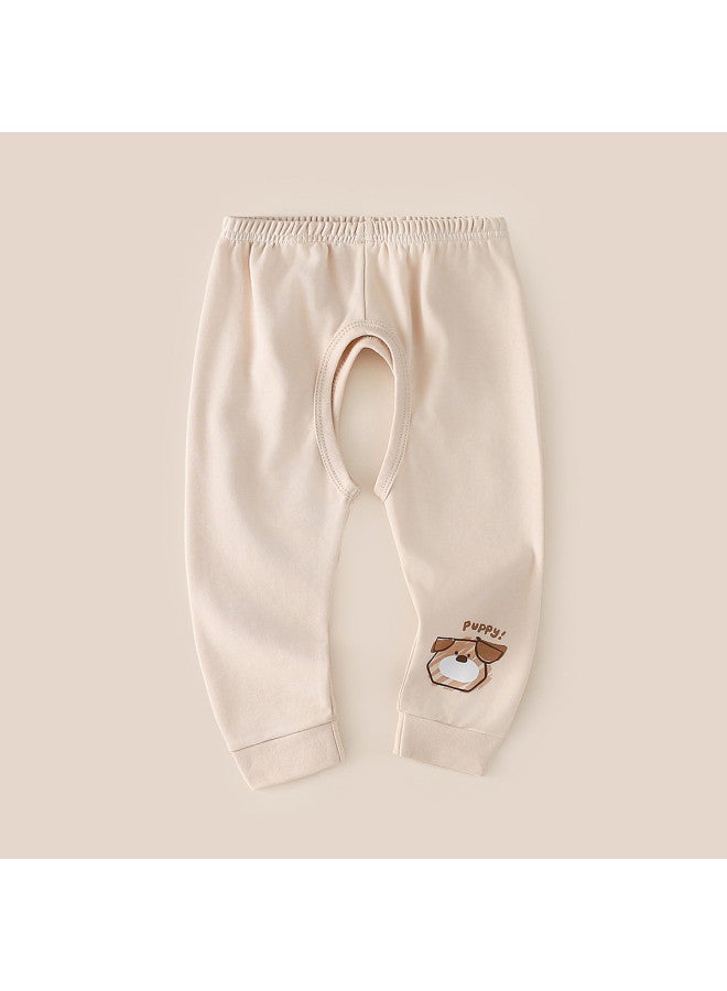 Doxiluka newborn Baby Pants - Spring/autumn Cotton Class A Open-crotch Pants For Boys & Girls - Image 2