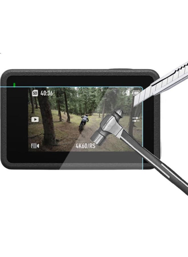 Kyotsu Jingsheng, Dji Osmo Action 4/3 Universal Accessories, Tempered Glass Film + Lens Cap (High-Definition Protective Film And Lens Plastic Protective Cover) - Image 3