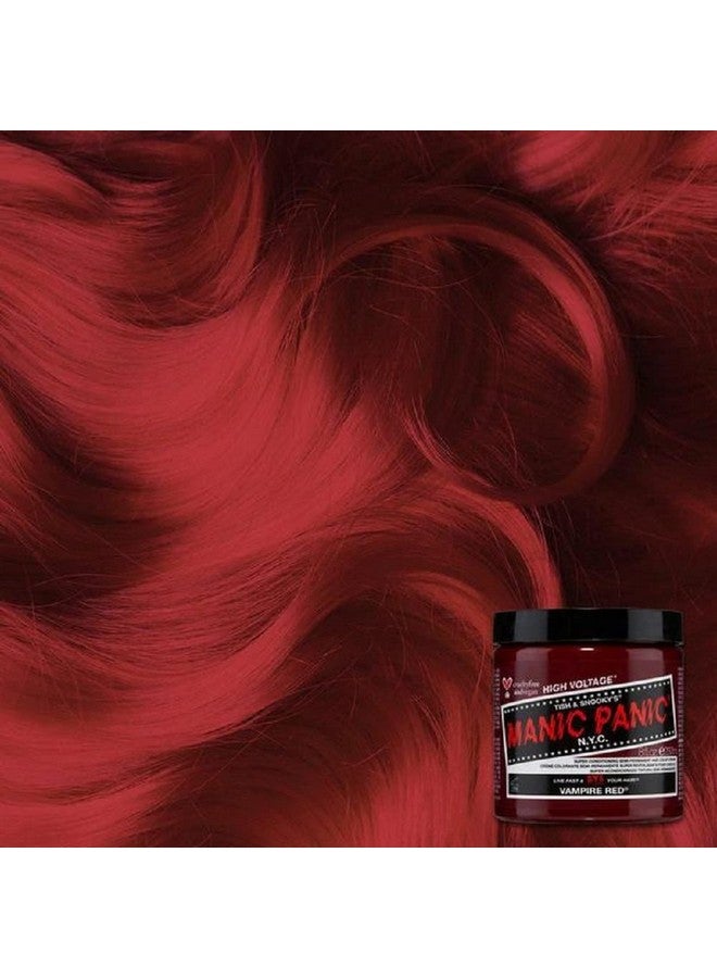 MANIC PANIC Vampire Red Semi Permanent Hair Color - Cruelty Free, Vegan Classic Dark Red Hair Dye - Safe to Create & Mix Custom Shades (4oz) - Image 3