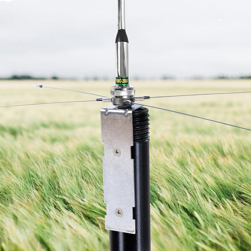 BTECH Nagoya GPK-01 (21" Radials) NMO Mount Ground Plane Kit for Base or Field Use, SO-239 Connector, Mounts to 2" Pole, Mast, Pipe - Image 2