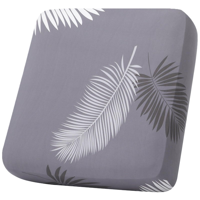 hyha hyha Printing Outdoor Couch Cushion Covers Floral Couch Sofa Covers Washable for Patio Outdoor Furniture Replacement Sofa Seat Slipcover Non Slip Sofa Slipcovers 1 Pack Grey Feathers 