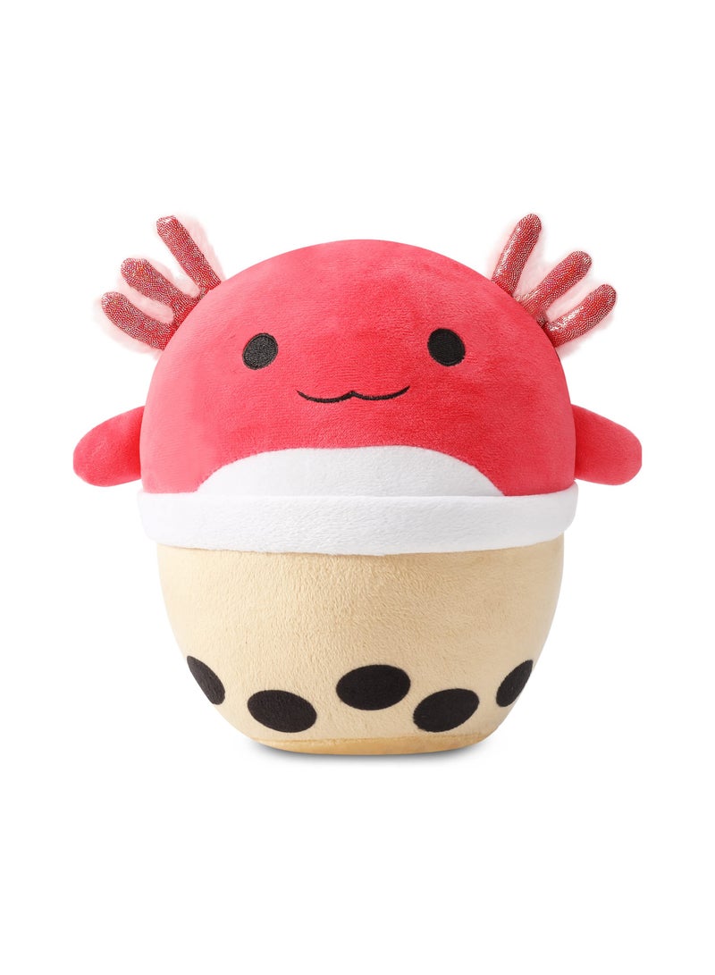 SYOSI Boba Plush Pillow SYOSI Cute Boba Stuffed Animal Bubble Tea Plushie Doll Pillow for Boys and Girls Party Favor Home Decoration 11.8In  - Image 1