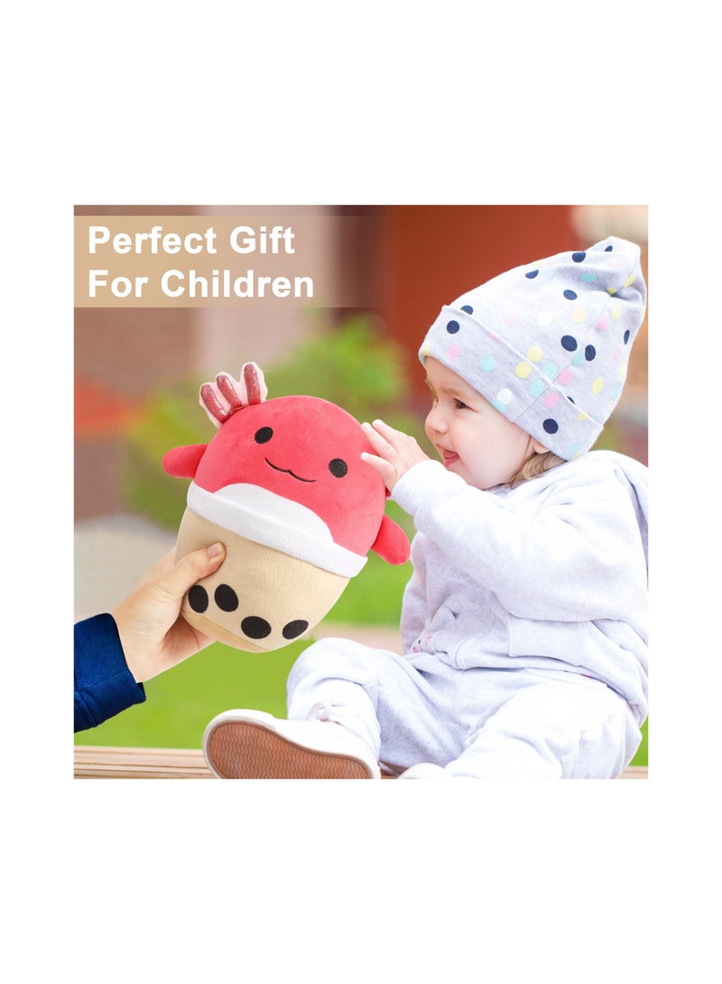 SYOSI Boba Plush Pillow SYOSI Cute Boba Stuffed Animal Bubble Tea Plushie Doll Pillow for Boys and Girls Party Favor Home Decoration 11.8In  - Image 3