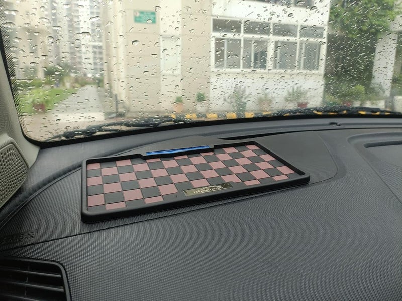 YOURKARTS.COM Anti-Slip Dashboard Mat – Universal Sticky Rubber Grip Pad for All Smartphones, Sunglasses & Car Keys | Premium Non-Slip Dashboard Holder Mat - Image 5