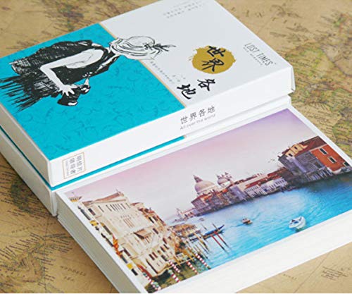 HOSTEESSCHOICE Beautiful Postcard set of 30 Post card variety pack World travel sites,4 x 6 Inches, World Place A - Image 3