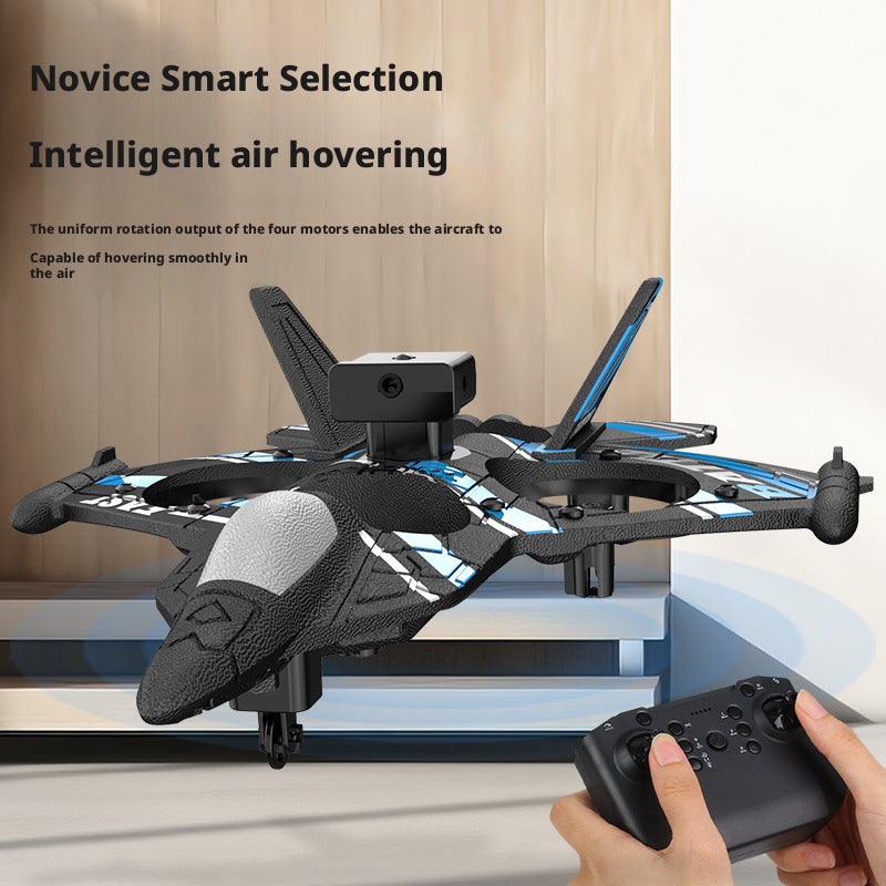 Remote Control Foam Airplane with HD Camera, 6CH, Obstacle Avoidance - Image 3