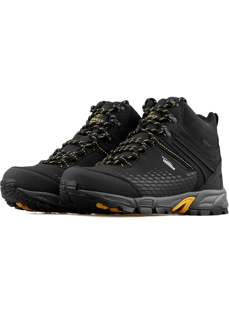لامبرجاك Flake Men's Black Boots
