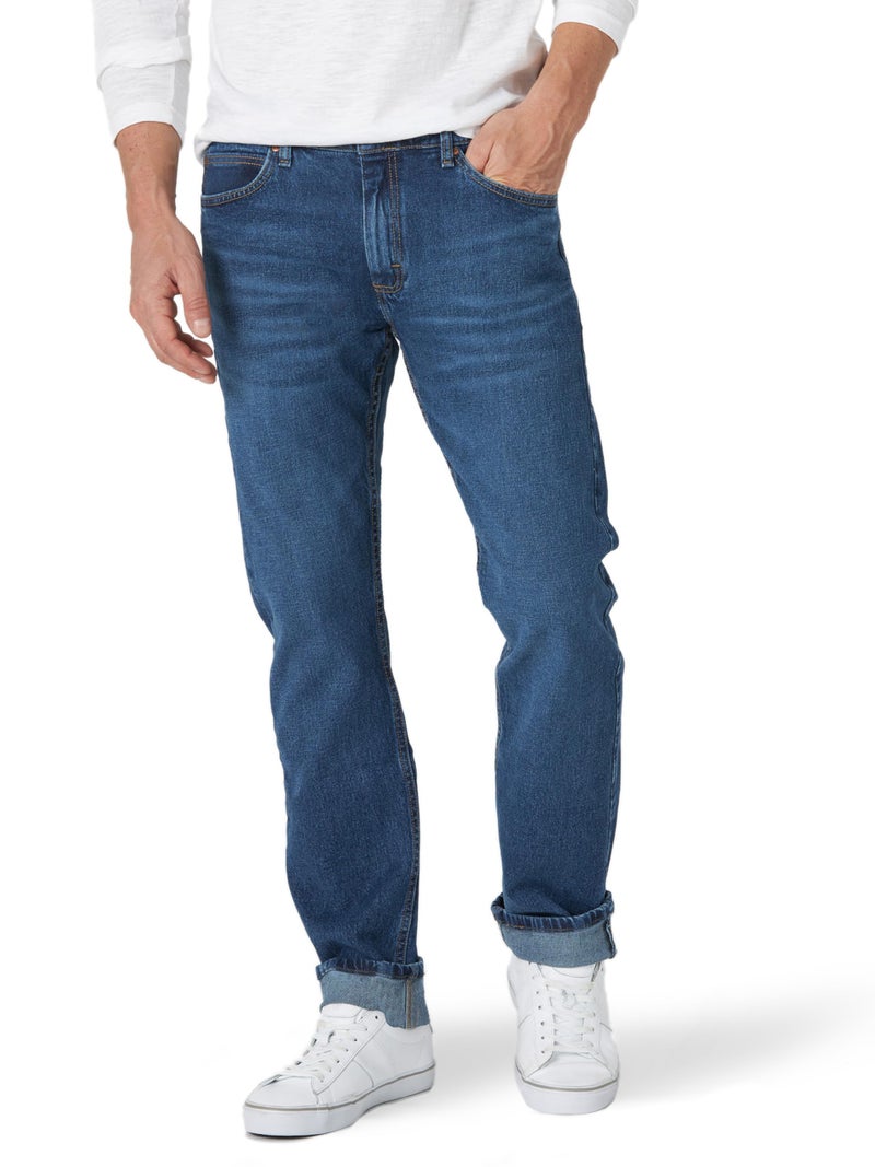 Lee Men's Legendary Slim Straight Jean Indy 35W x 34L - Image 1
