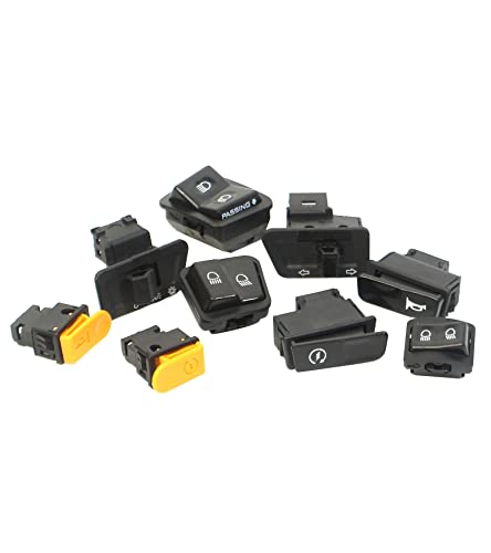 Minho 9Pcs GY6 Scooter Handlebar Control Switch Kit 50cc 150cc Moped Switch for Taotao Jonway Roketa - Image 1
