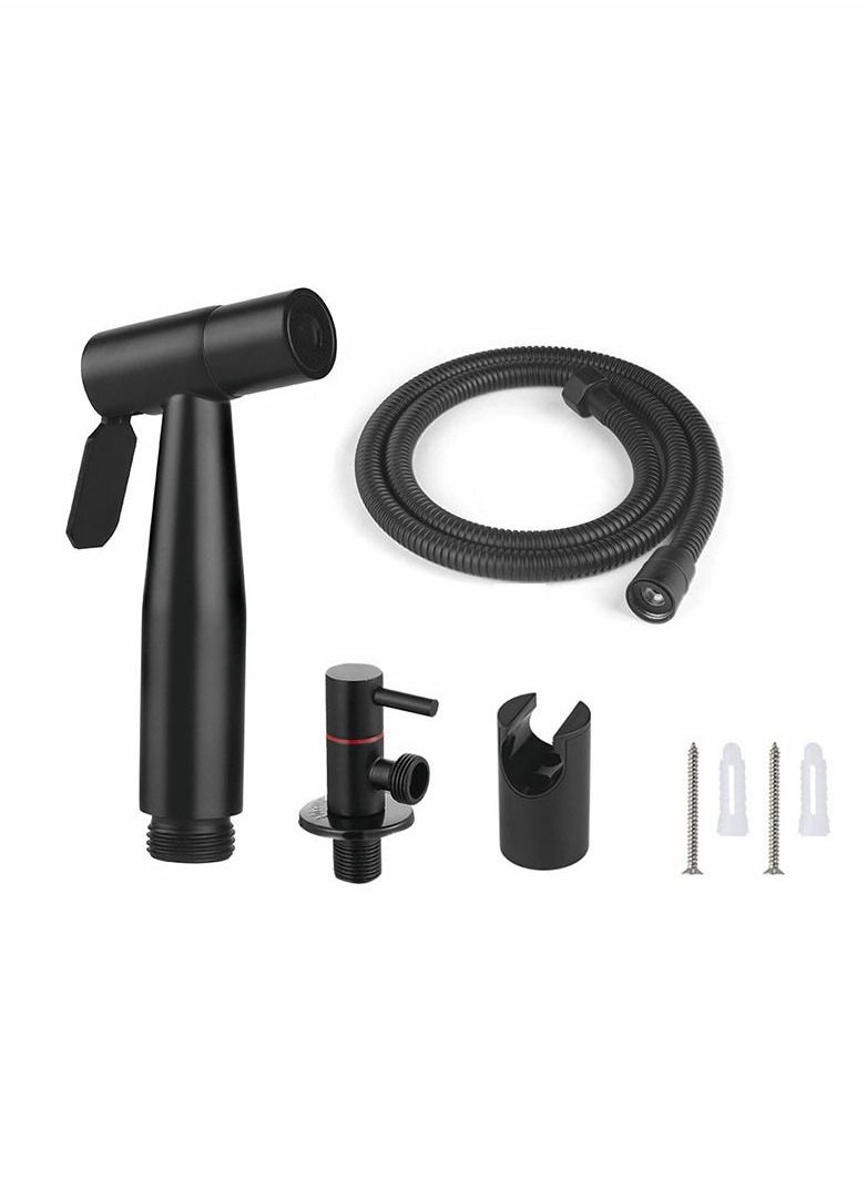 MIXDE Shower Booster Nozzle Brushed Spray Gun Four-Piece Set  - Image 1